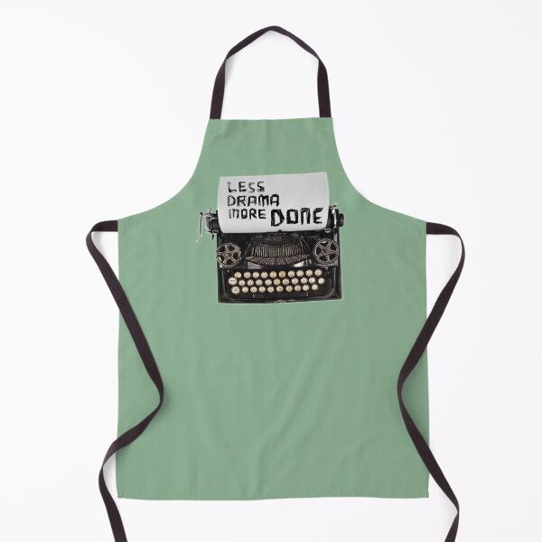 Item preview, Less Drama More DONE, Typewriter designed and sold by badlydrawnbabe.