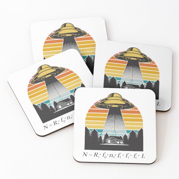 Item preview, Drake Equation - Galaxy, Fermi Paradox, James Webb Space Telescope, Alien Civilizations, Enrico Fermi, Astrobiology, Exobiology, Starseed designed and sold by jadedscientist.