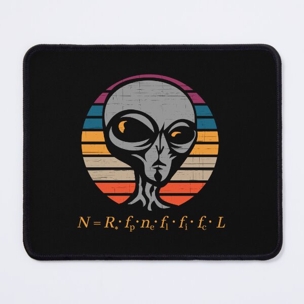 Item preview, Drake Equation - Alien Civilizations, Enrico Fermi, Astrobiology, Exobiology, Starseed, Fermi Paradox, Drake Equation designed and sold by jadedscientist.