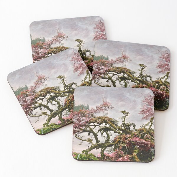 Item preview, Pink Japanese maple branches 1 designed and sold by fizzribbit.