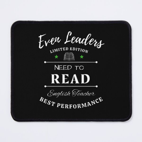 Item preview, Even Leaders Need To Read The Best Teacher Green Stars Design designed and sold by BestTeacher.