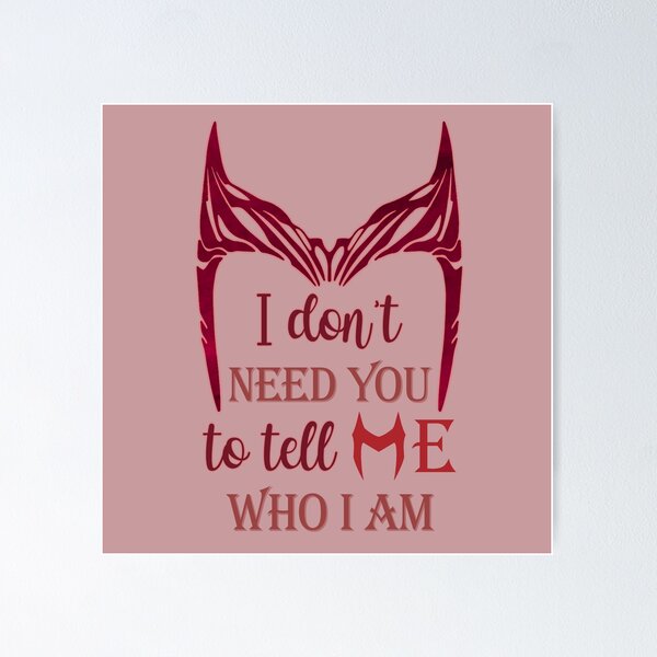 Item preview, Wanda Witch Quote designed and sold by Mint-Rose.