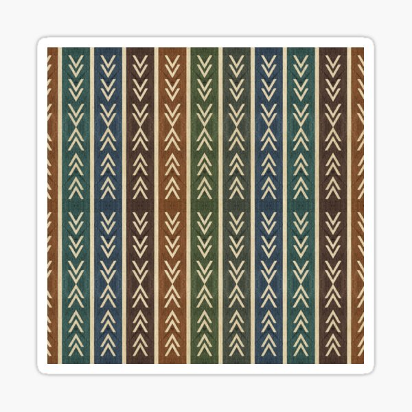Item preview, Colorful Geo Mud Cloth designed and sold by Sheila Wenzel Ganny.