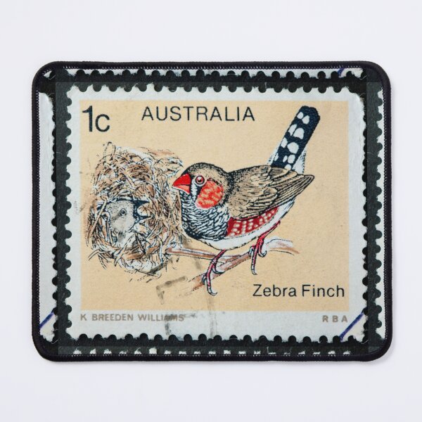 Item preview, Australia 1 cent Zebra Finch Stamp designed and sold by 2AGoodHome.