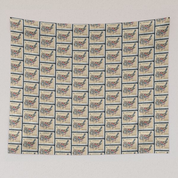 Item preview, Australia 1 cent Zebra Finch Stamp designed and sold by 2AGoodHome.