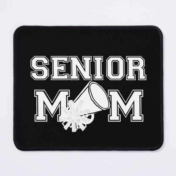Item preview, Senior Cheer Mom -Black and White designed and sold by Thatgirlemu.