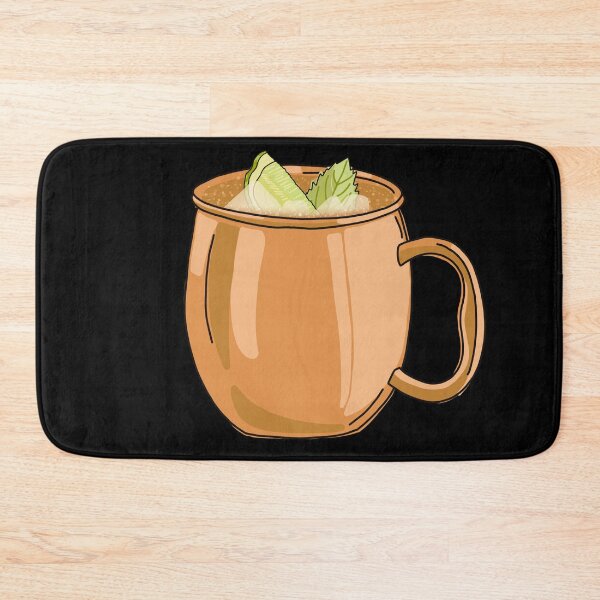 Item preview, Moscow Mule Copper Mug Cocktail Drink designed and sold by antevasinart.