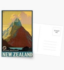 Vintage poster - New Zealand Postcards