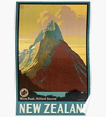 Vintage poster - New Zealand Poster
