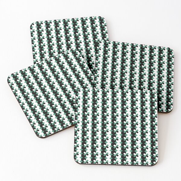 Item preview, Black and White Cool Boho Repeating Pattern designed and sold by mamahellfire31.