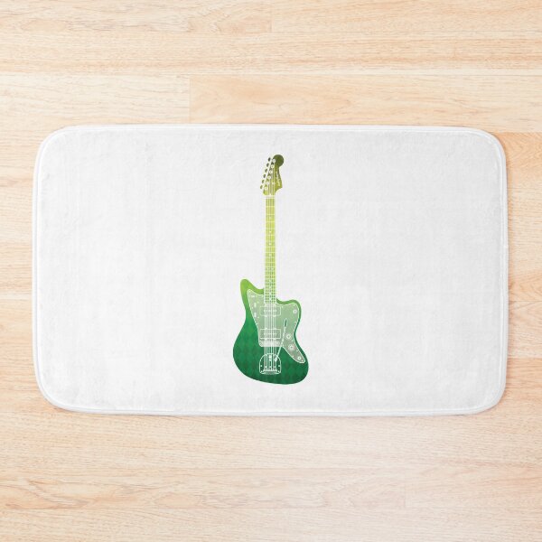 Item preview, Colourful Jazzmaster (Green - Yellow with Diamond Pattern) designed and sold by halveflower.