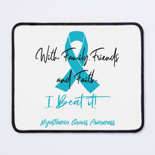 Item preview, Myasthenia Gravis Warrior - With Family, Friends, and Faith - I BEAT IT! designed and sold by Robbsyn.