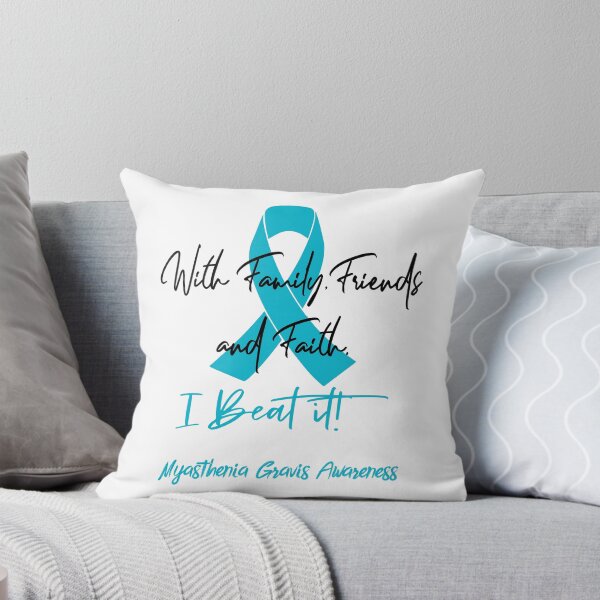 Item preview, Myasthenia Gravis Warrior - With Family, Friends, and Faith - I BEAT IT! designed and sold by Robbsyn.