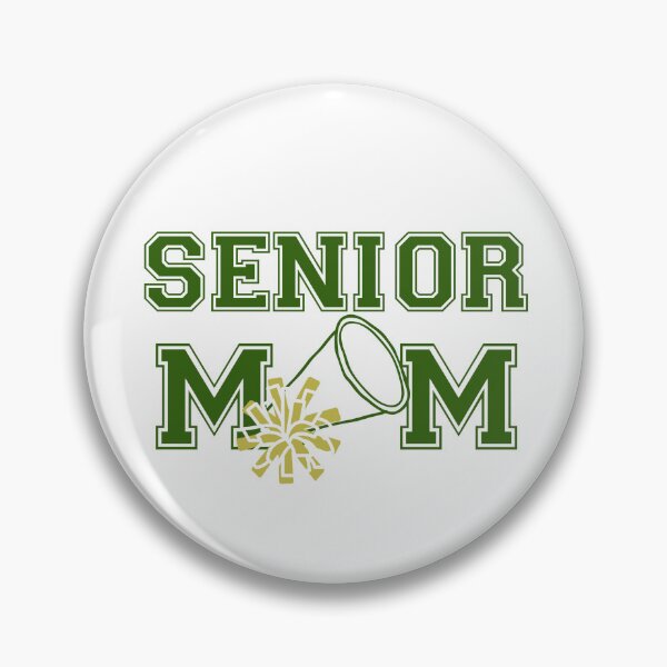 Item preview, Senior Cheer Mom -Deep Green designed and sold by Thatgirlemu.