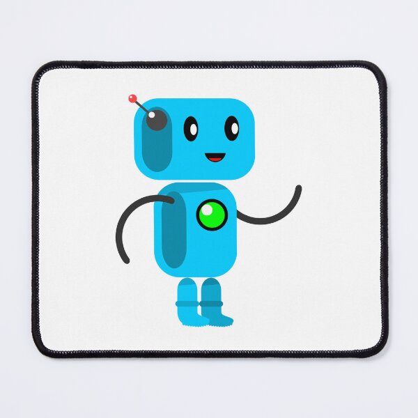 Item preview, Adorable Robot With A Precious Face Drawn in The Kawaii Style designed and sold by CreativeCranium.
