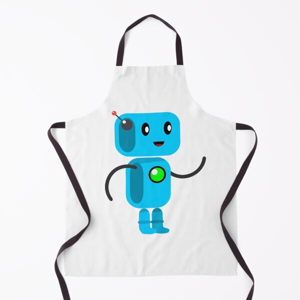 Item preview, Adorable Robot With A Precious Face Drawn in The Kawaii Style designed and sold by CreativeCranium.