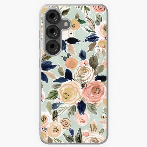 Aperçu de l'œuvre PLÉNITUDE Romantique Rose Aquarelle Floral créée et vendue par Barbra Ignatiev.