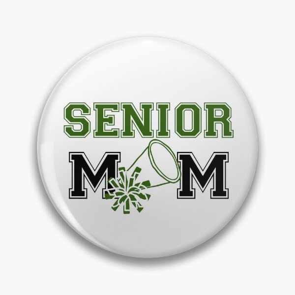 Item preview, Senior Cheer Mom - Green and Black designed and sold by Thatgirlemu.