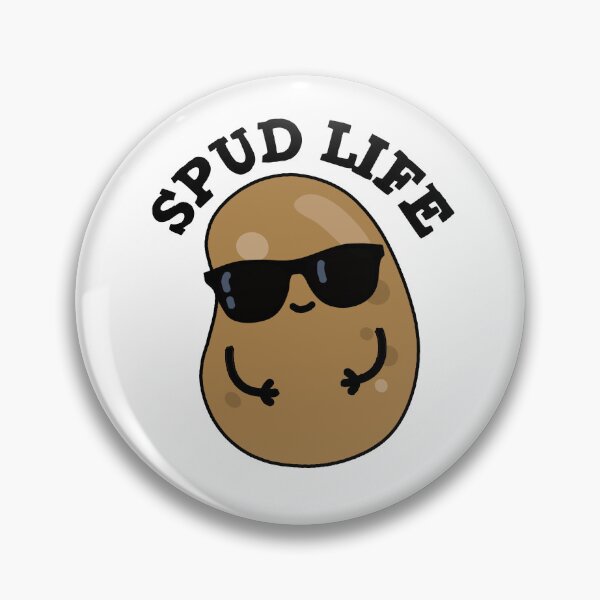 Item preview, Spud Life Funny Potato Puns  designed and sold by punnybone.