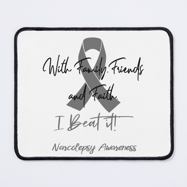 Item preview, Narcolepsy Warrior - With Family, Friends, and Faith - I BEAT IT! designed and sold by Robbsyn.