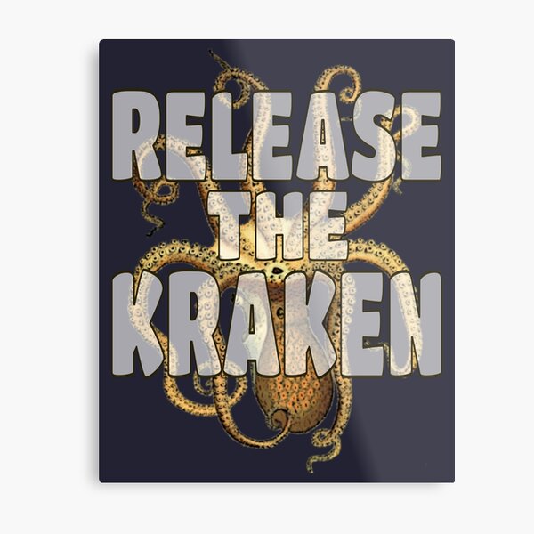 Kraken Metal Wall Art Reales the Kraken Pirates of the 