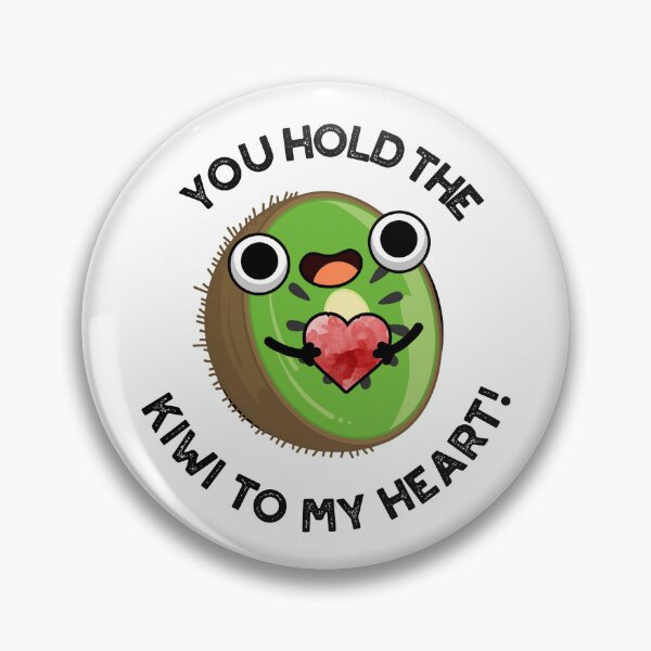 Item preview, You Hold The Kiwi To My Heart Funny Fruit Puns  designed and sold by punnybone.