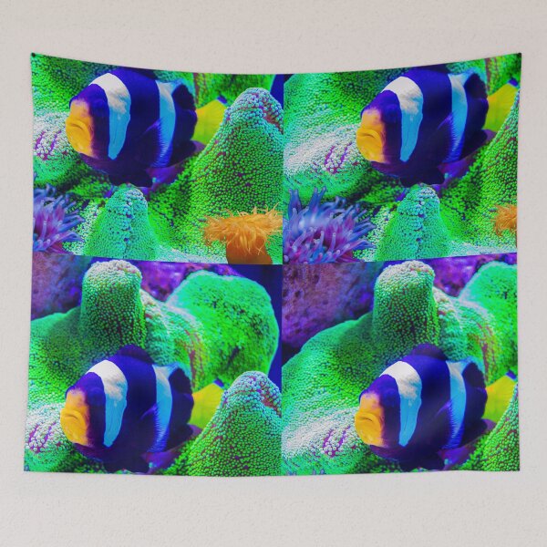Item preview, Tropical Fish and Sea Anemone designed and sold by silviaol.