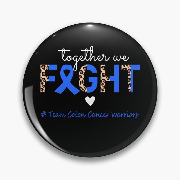 Item preview, Concientización sobre el cáncer de colon Juntos luchamos Team Colon Cancer Warriors designed and sold by whlrcheryl.