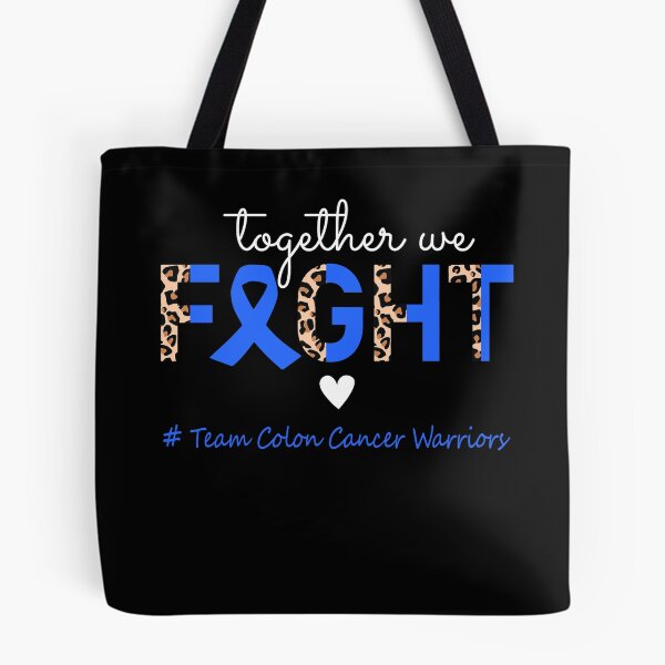 Item preview, Concientización sobre el cáncer de colon Juntos luchamos Team Colon Cancer Warriors designed and sold by whlrcheryl.