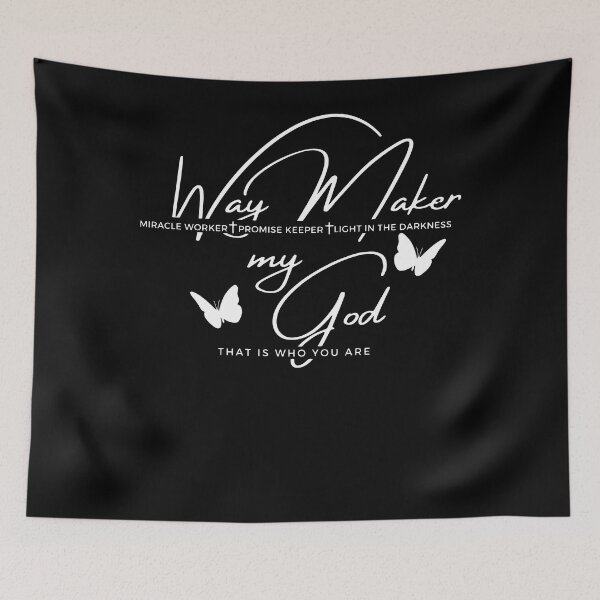Item preview, Waymaker Promise Keeper Miracle Worker Christian Funny designed and sold by alanxgoldberger.