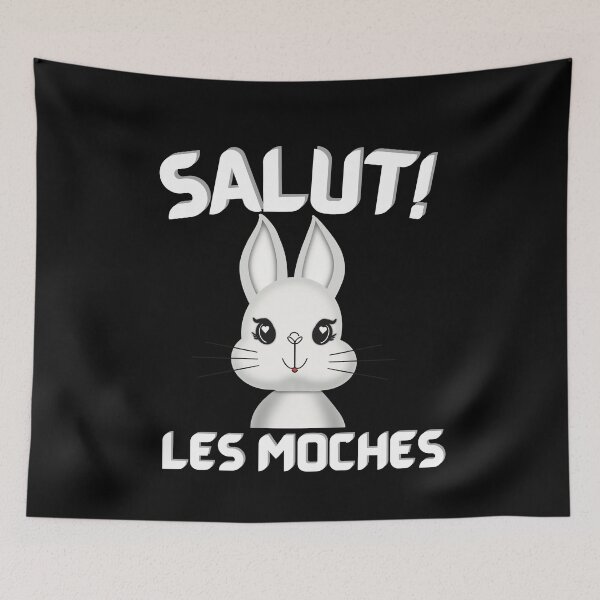 Item preview, Salut Les Moches - Hi Ugly Ones designed and sold by FlippinTurtles.