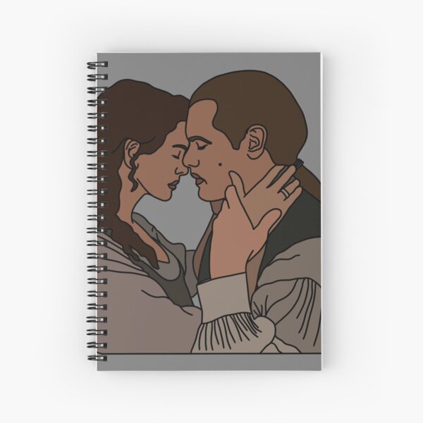 Item preview, Claire et Jamie Fraser designed and sold by spottedhound.