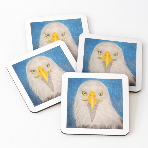 Item preview, Bald Eagle in Colored Pencil designed and sold by BadgerMakes.