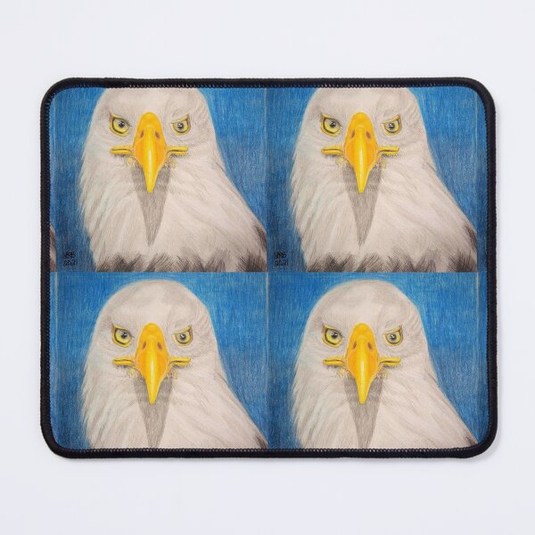Item preview, Bald Eagle in Colored Pencil designed and sold by BadgerMakes.