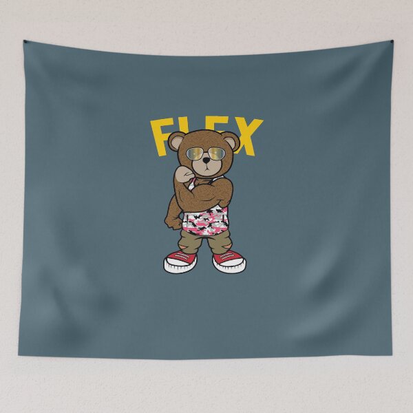 Aperçu de l'œuvre teddy bear flex créée et vendue par Clarabellepa.