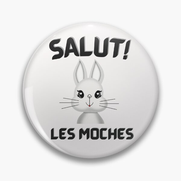 Item preview, WHITE Salut Les Moches - Hi Ugly Ones designed and sold by FlippinTurtles.