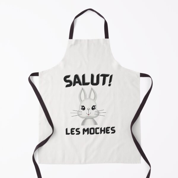Item preview, WHITE Salut Les Moches - Hi Ugly Ones designed and sold by FlippinTurtles.