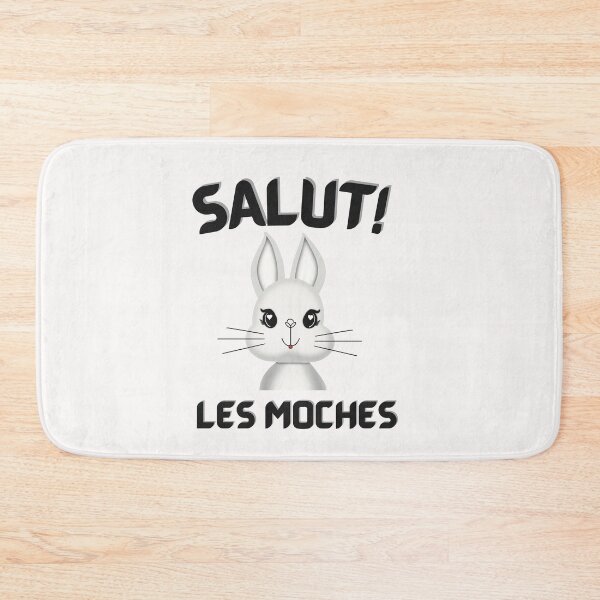 Item preview, WHITE Salut Les Moches - Hi Ugly Ones designed and sold by FlippinTurtles.