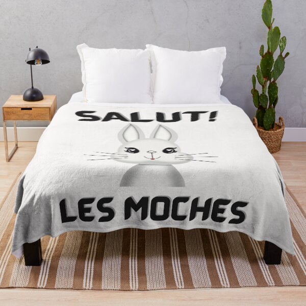 Item preview, WHITE Salut Les Moches - Hi Ugly Ones designed and sold by FlippinTurtles.
