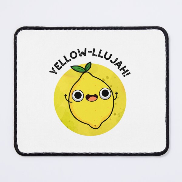 Item preview, Yellow-llujah Funny Lemon Puns  designed and sold by punnybone.