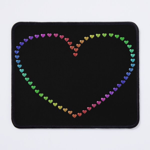 Item preview, Rainbow of Hearts Silhouette designed and sold by Deborah Camp.
