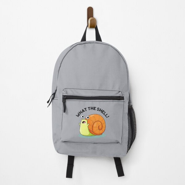 Item preview, What The Shell Funny Snail Puns designed and sold by punnybone.