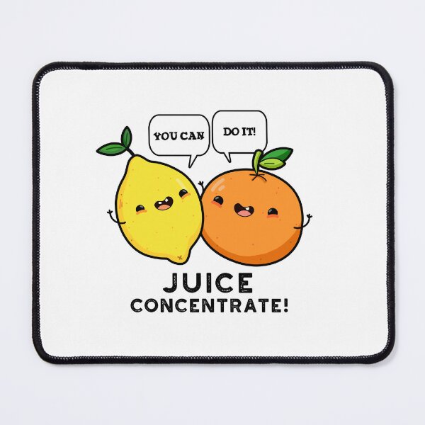 Item preview, You Can Do It Juice Concentrate Positive Fruit Puns designed and sold by punnybone.