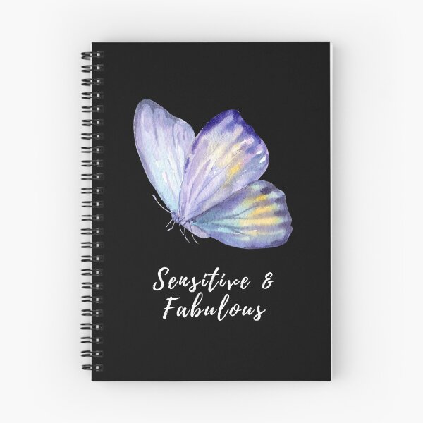Item preview, Sensitive and Fabulous Blue Butterfly designed and sold by HSPgiftshop.
