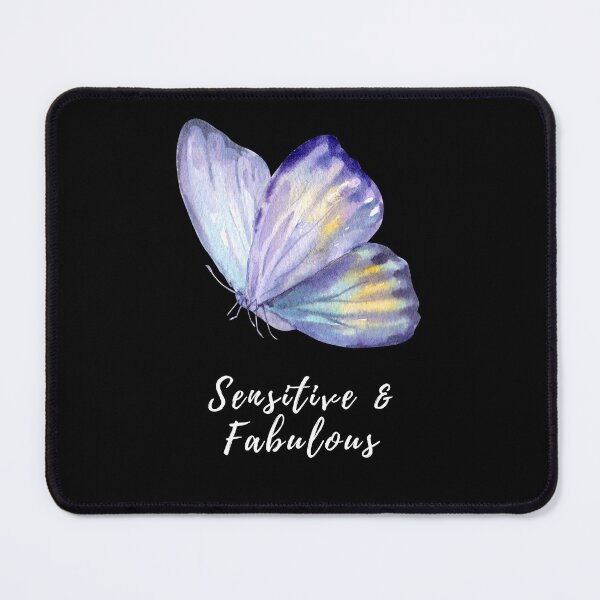 Item preview, Sensitive and Fabulous Blue Butterfly designed and sold by HSPgiftshop.