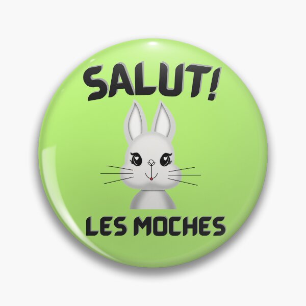 Item preview, Lime Green Salut Les Moches - Hi Ugly Ones designed and sold by FlippinTurtles.