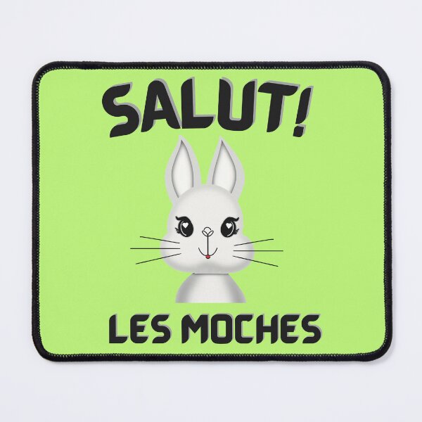 Item preview, Lime Green Salut Les Moches - Hi Ugly Ones designed and sold by FlippinTurtles.