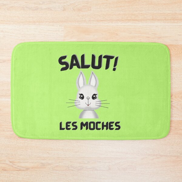 Item preview, Lime Green Salut Les Moches - Hi Ugly Ones designed and sold by FlippinTurtles.