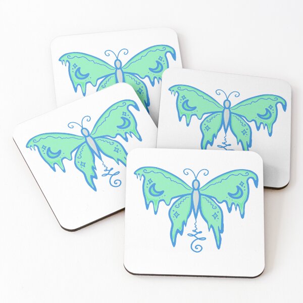 Item preview, Melting Butterfly Unalome designed and sold by Wicked Creationz.
