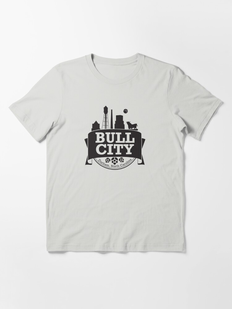 BULL CITY North Carolina Cotton Jersey T-Shirt Mens M Short Sleeve Graphic  Black 